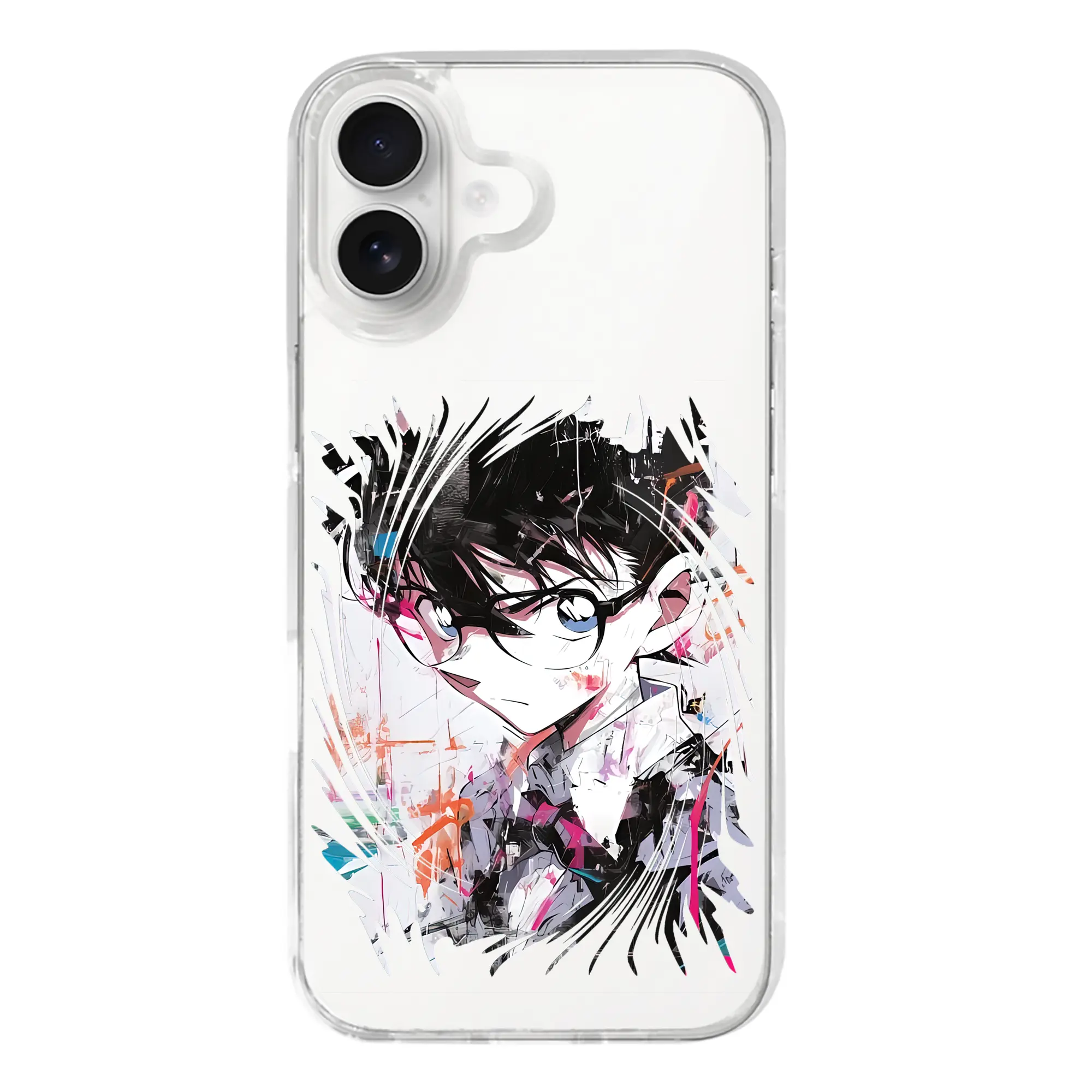 名探偵コナン グッズ 江戸川 コナン - iPhone 17シリーズ 透明スマホケース – 薄型・耐衝撃・精密フィット保護カバー